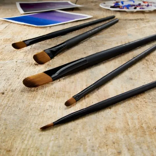 Royal & Langnickel&reg; Essentials&trade; Filbert 5 Piece Brush Set {3}