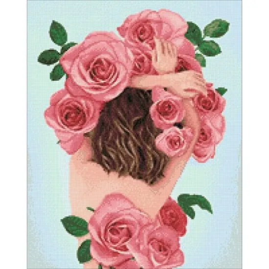 Crafting Spark Flower Tenderness Diamond Painting Kit {1}