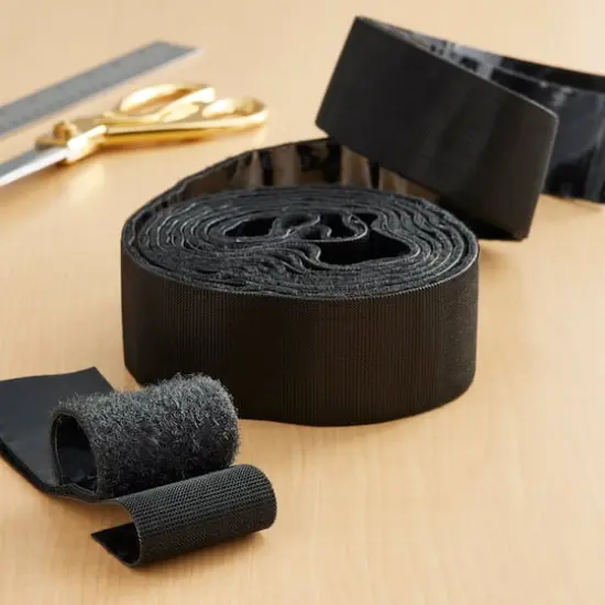 VELCRO&reg; Brand Industrial Strength Black Adhesive Roll {3}