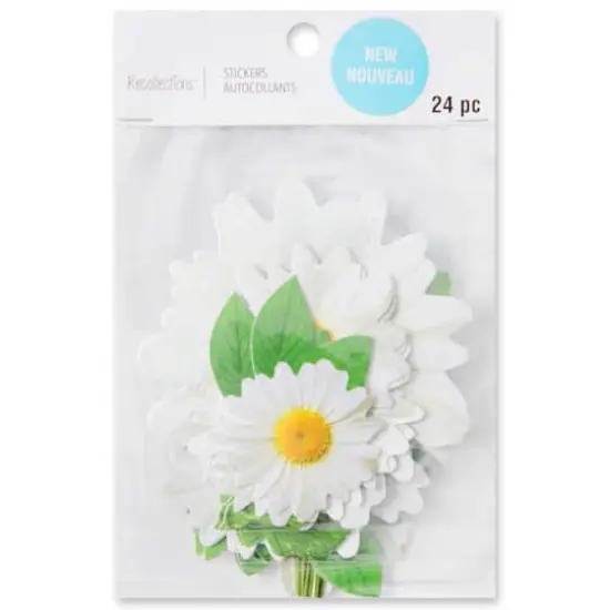 Daisy Die Cut Stickers by Recollections&trade; {5}