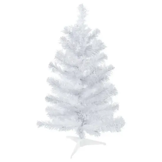 2ft. Unlit White Balsam Pine Artificial Christmas Tree {1}