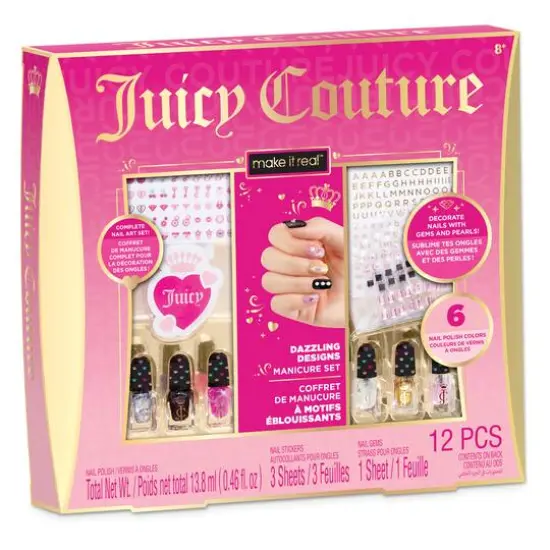 Make It Real&trade; Juicy Couture Dazzling Designs Manicure Set {6}