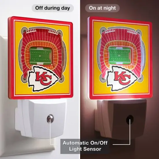 NFL StadiumView Nite Light Kansas City Chiefs {6}