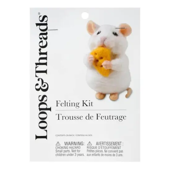 Mouse Felting Kit by Loops & Threads&reg; {5}