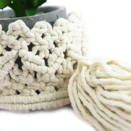 Macram&eacute; Planter Kit by Loops & Threads&reg; {4}