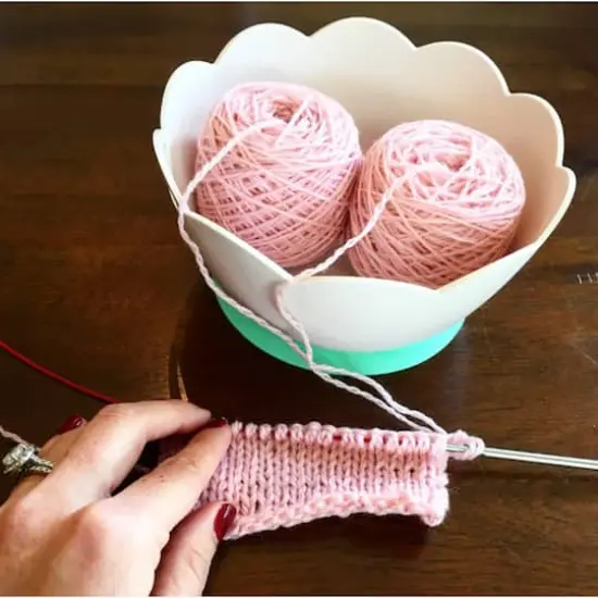 Yarn Valet Yarn Bowl {4}
