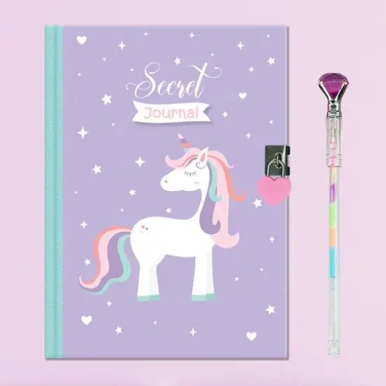 Hinkler Kaleidoscope Secret Sparkle Journal Kit {4}