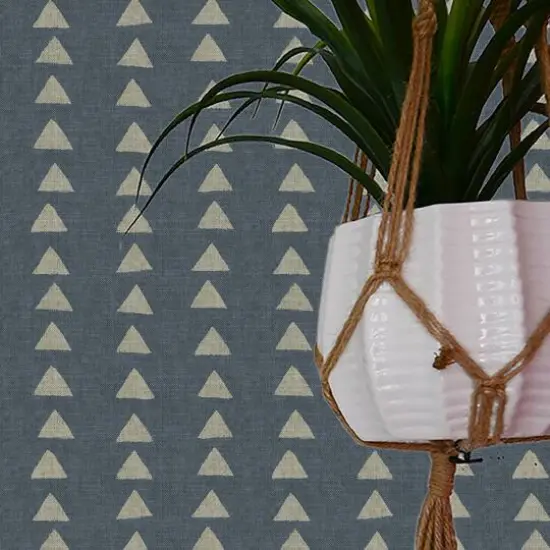 Surface Style Nomadic Triangle Peel & Stick Wallpaper Slate {8}