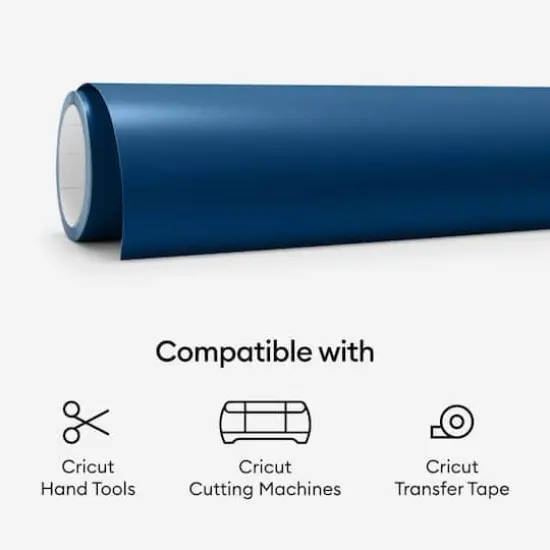 Cricut&reg; Premium Vinyl&trade;, Removable Navy Blue {7}