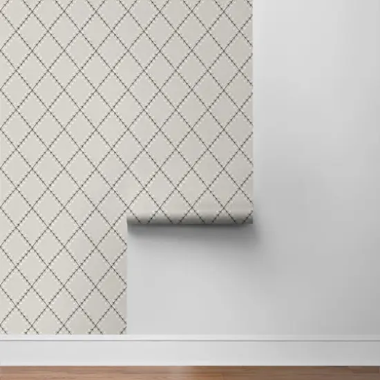 Surface Style Clover Lane Peel & Stick Wallpaper Smoke {8}