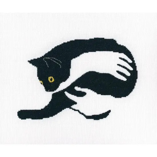 RTO Among Black Cats M669 Counted Cross Stitch Kit {1}