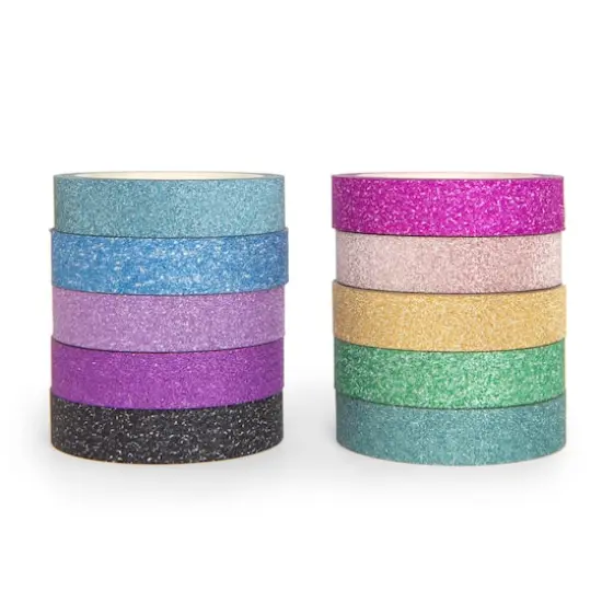 Narrow Glitter Crafting Tape Set by Recollections&trade; {1}