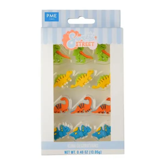 PME Cake Sweet Street&reg; Dinosaur Icing Decorations {1}
