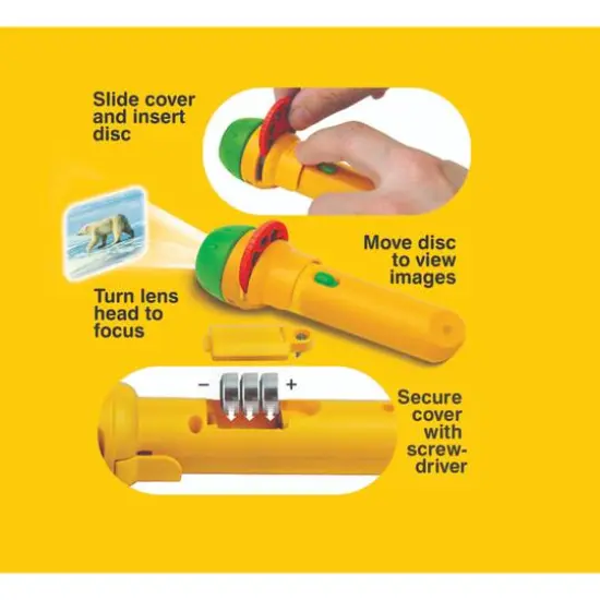 Brainstorm Toys Animal Flashlight & Projector {5}