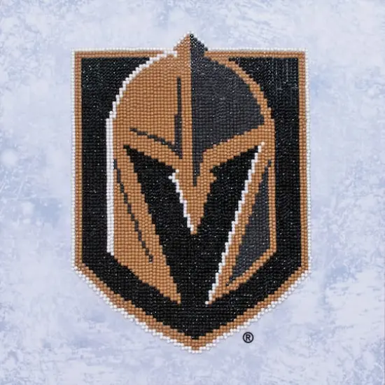 Camelot® Dots NHL Vegas Golden Knights Diamond Painting Kit {1}