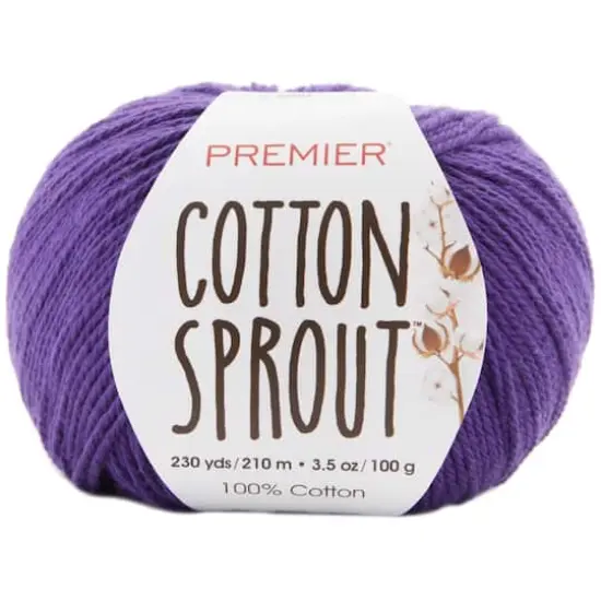 Premier&reg; Cotton Sprout&trade; Yarn Purple {1}