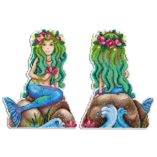 MP Studia Sea Beauty Plastic Canvas Counted Cross Stitch Kit {3}