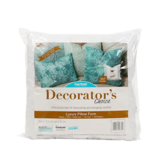Decorator's Choice&trade; 24ct. Pillow Insert, 16'' x 16'' {3}