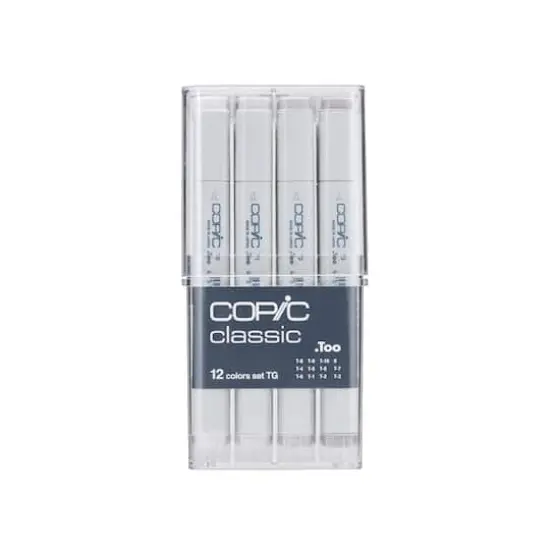 Copic&reg; Toner Gray 12 Color Classic Marker Set {1}
