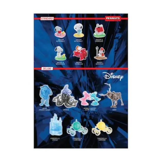 3D Crystal Puzzle - Disney Tinker Bell (Purple): 43 Pcs {5}