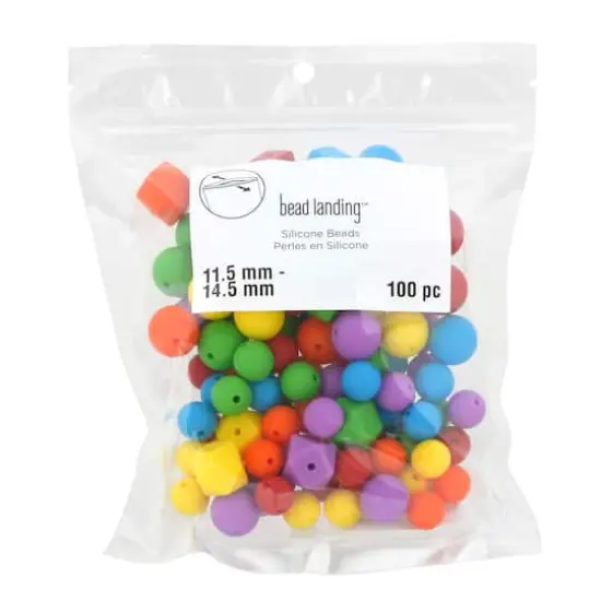 Silicone Beads Mix by Bead Landing&trade; Rainbow {3}