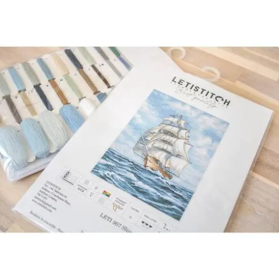 Letistitch Ship Counted Cross Stitch Kit {5}