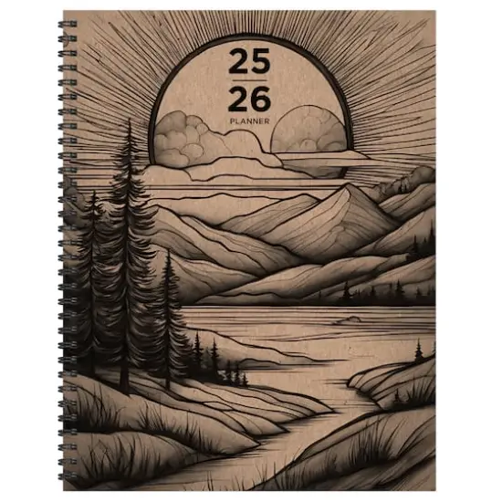 TF Publishing 2025-2026 Into the Wild Large Weekly/Monthly Planner {1}