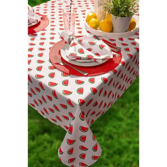 Watermelon Print Outdoor Tablecloth 60" x 84" {5}