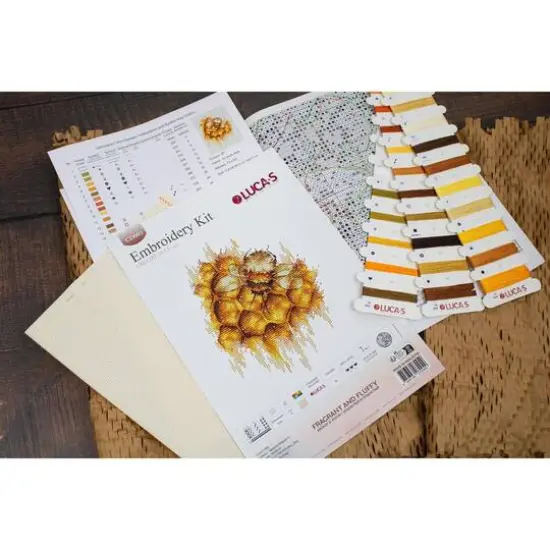 Luca-S Fragrant and Fluffy Counted Cross-Stitch Kit {7}