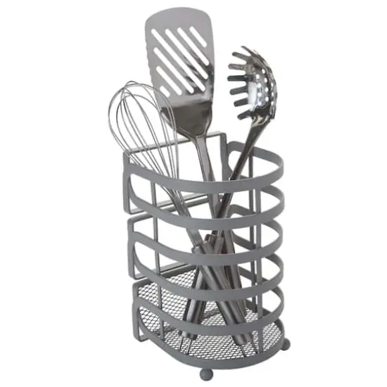 Kitchen Details Industrial Collection Cooking Utensil Basket {3}