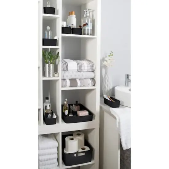 Simplify 5-Piece Organizing Basket Set Black {5}