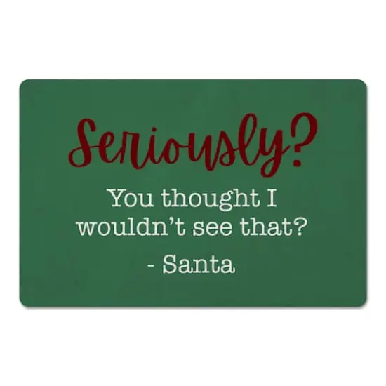 Seriously You Thought I Wouldn't See That Floor Mat {1}