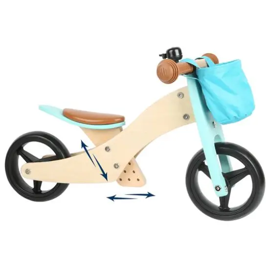 Small Foot Blue Training Balance Bike/Trike 2-in-1 {3}
