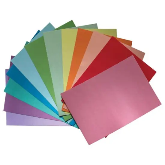 Idea-Ology Kraft-Stock Stack Cardstock Pad 6" x 9" 24 ct. Metallic Colors {4}