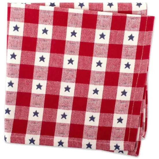 DII&reg; Star Check Napkin, 6ct. {7}