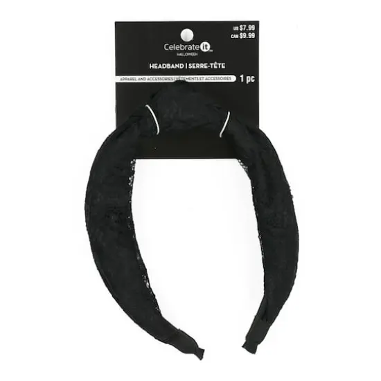 Black Lace Headband by Celebrate It™ {4}