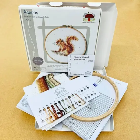 Bothy Threads Acorns Counted Cross Stitch Kit {4}