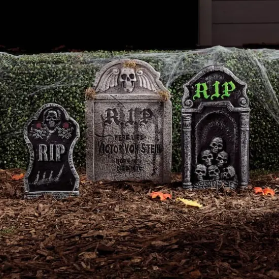 Assorted 5" Tombstone Set, 3pc. by Ashland&reg; {3}