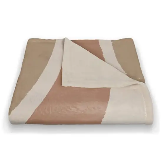 Sepia Rainbow 50" x 60" Coral Fleece Blanket {3}