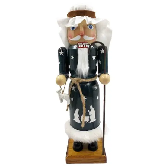 Santa's Workshop 13" Shepherd On High Nutcracker {1}