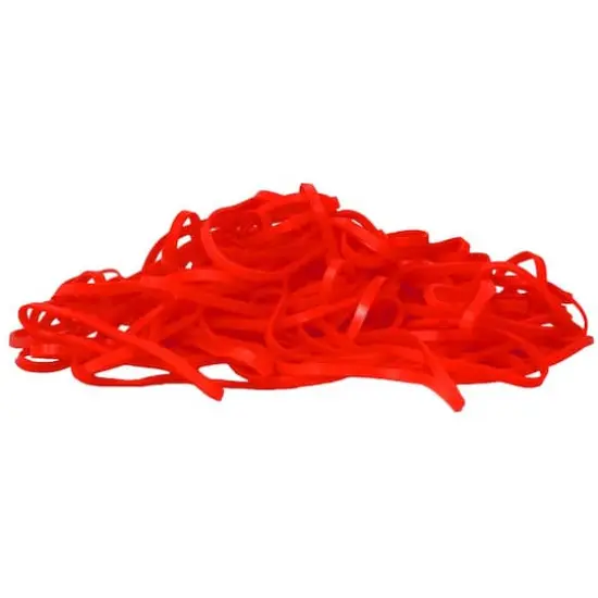 JAM Paper Size 33 Rubber Bands, 100ct. Red {4}