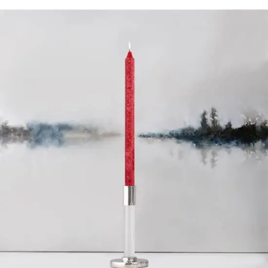 Root Candles 12" Unscented Timberline™ Arista™ Taper Candles, 12ct. Red {3}