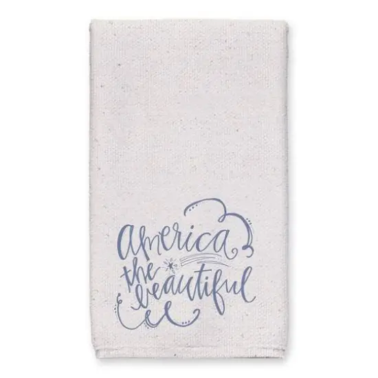 America The Beautiful Tea Towel Set {3}