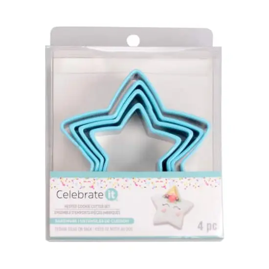 Stars Stainless Steel Nested Cookie Cutter Set by Celebrate It&reg; {5}