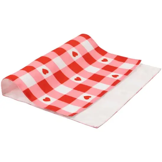 Checkered Hearts Valentine's Day Placemats, 4ct. {6}