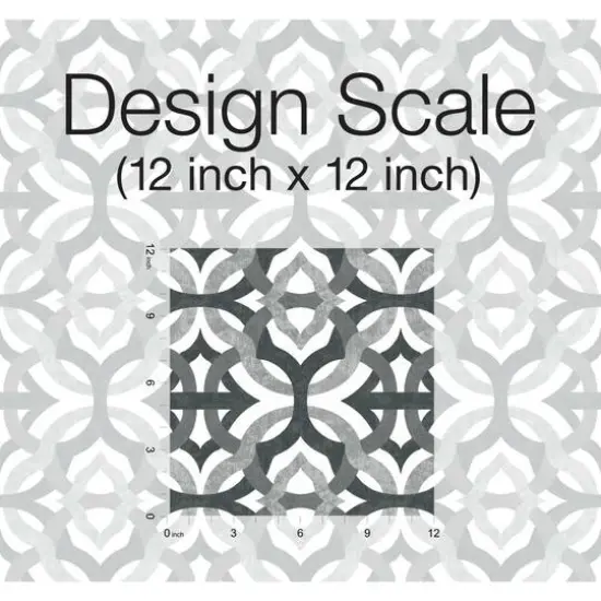 RoomMates Tipton Peel & Stick Wallpaper Gray and White {7}