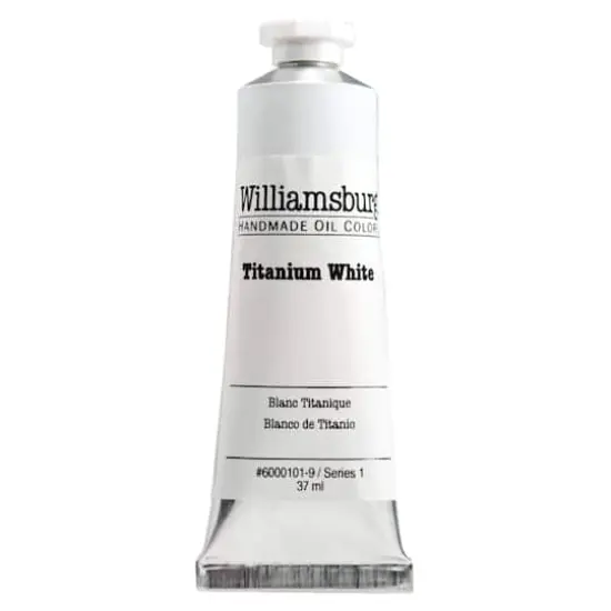Williamsburg&reg; Artist Oil Colors, 37mL Titanium White {1}