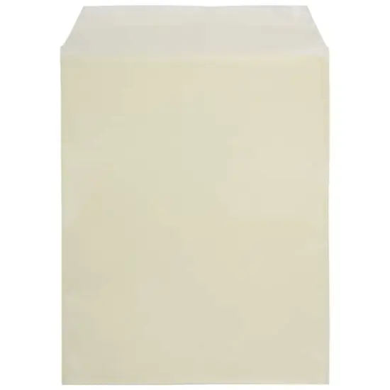 JAM Paper 8.93" x 11.25" Self Adhesive Closure Cello Sleeves, 100ct. Yellow {5}
