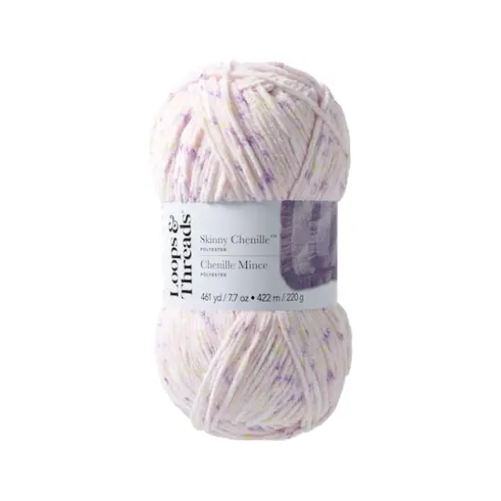 Skinny Chenille&trade; Multi Yarn by Loops & Threads&reg; Jellyfish Multi {1}