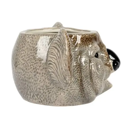 Hello Honey&reg; 7.75" Round Ceramic Koala Head Planter {13}